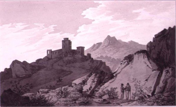 Tájvázlatok alkotó: Joseph Francis Burrel