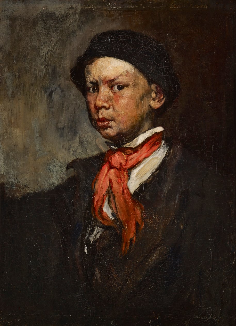 A fütyülő fiú alkotó: Joseph Frank Currier