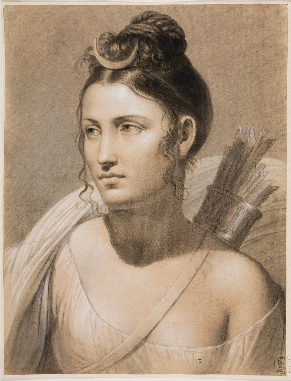 Diana, 18. század második fele. alkotó: Joseph François Ducq