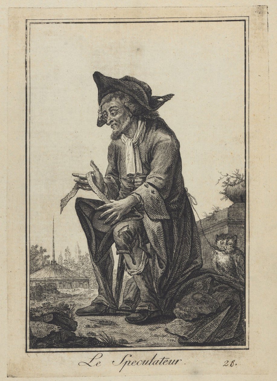 Le Speculateur A spekuláns, 1784 alkotó: Joseph Franz Goez von
