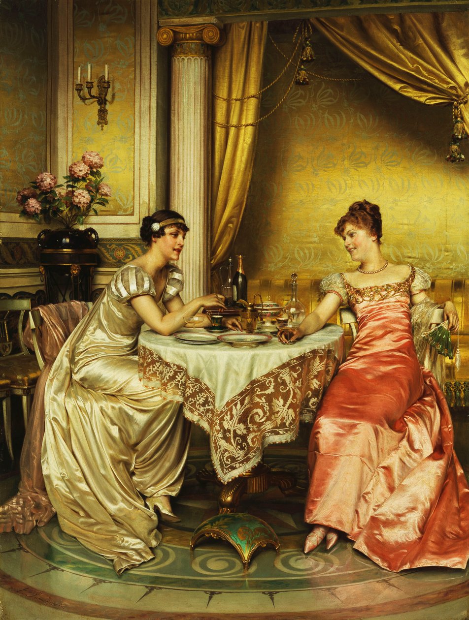 Szemtől szemben, alkotó: Joseph Frederick Charles Soulacroix