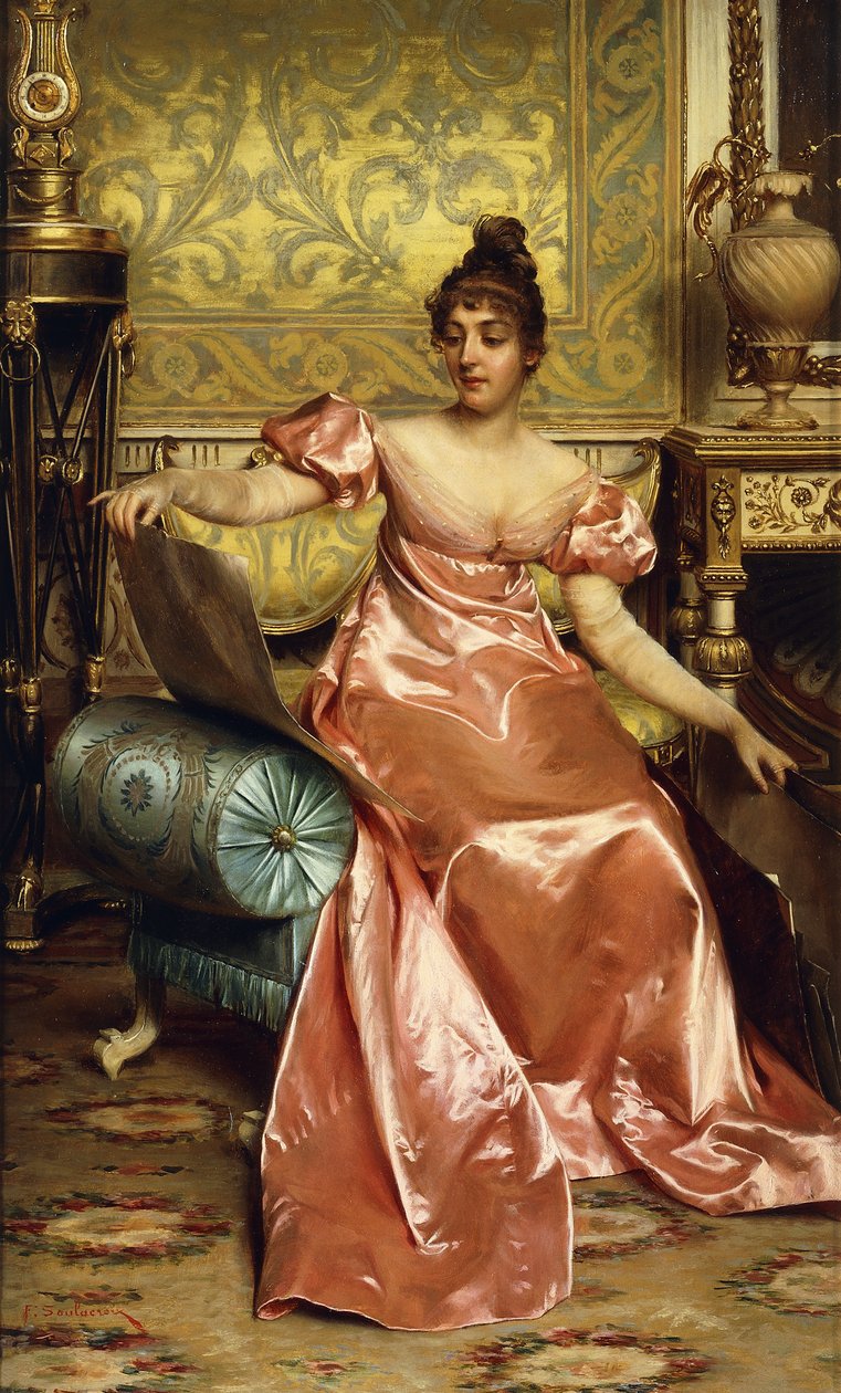Az elegáns műértő, alkotó: Joseph Frederick Charles Soulacroix