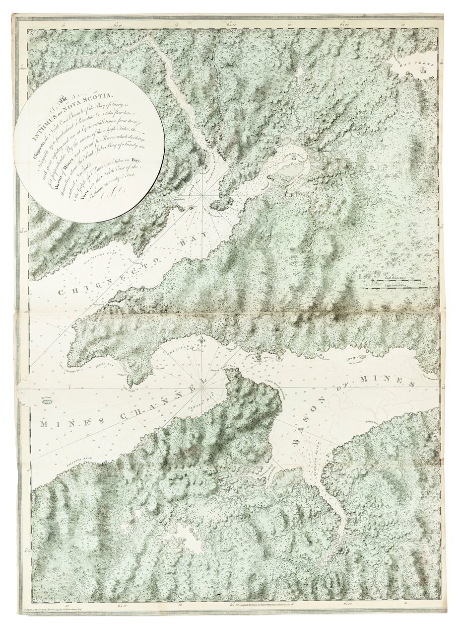 Halifax városának és kikötőjének látképe a dartmouthi partról alkotó: Joseph Frederick Wallet DesBarres