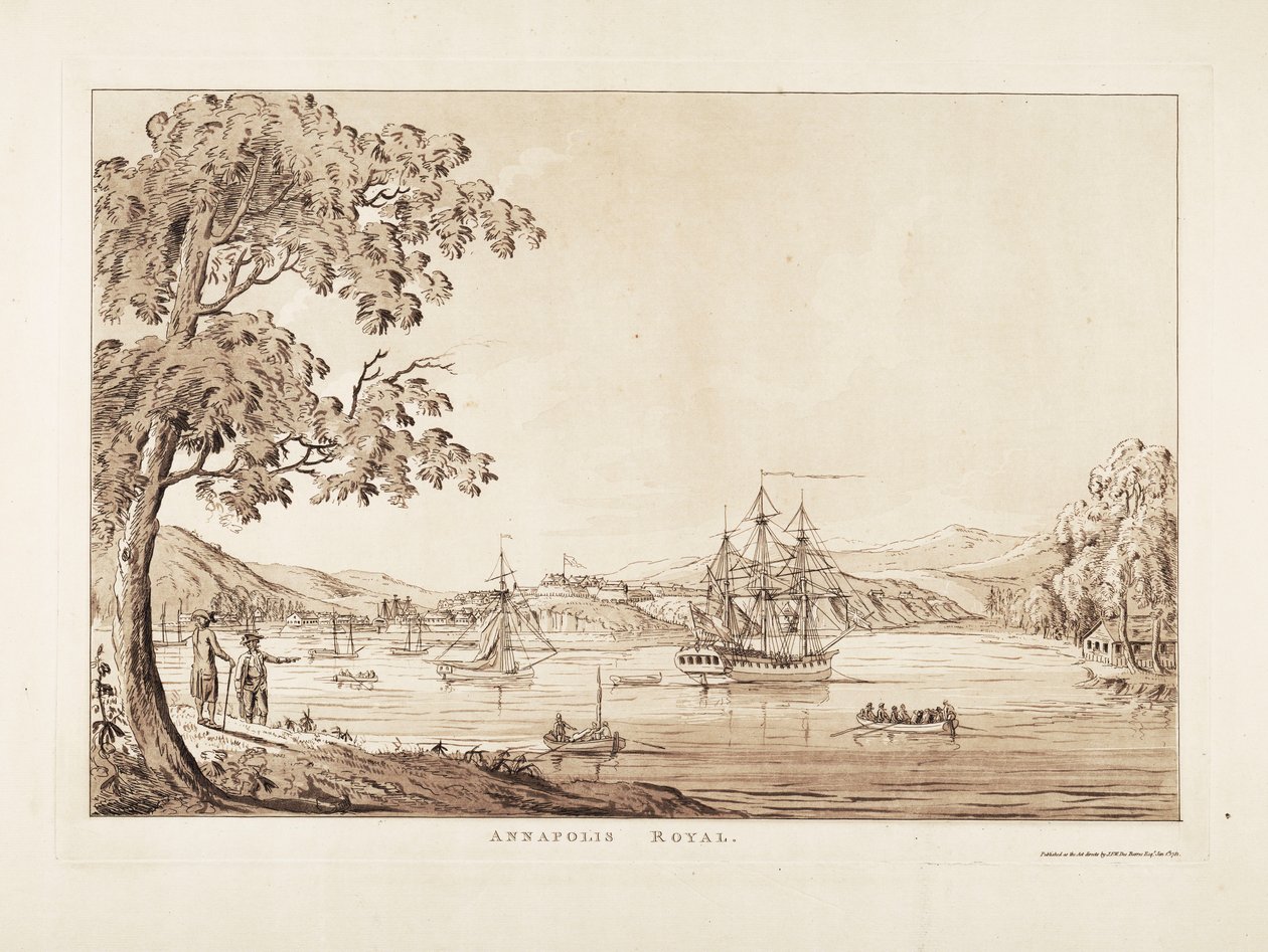 Annapolis Royal alkotó: Joseph Frederick Wallet DesBarres