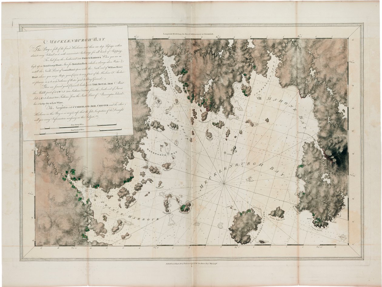 Mecklenburg-öböl alkotó: Joseph Frederick Wallet DesBarres