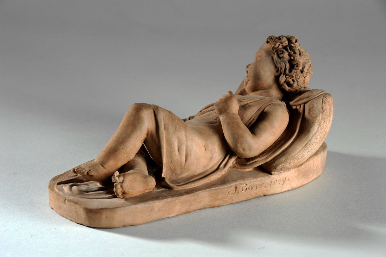 Maquette Jane Gott számára, mint a Babe in the Wood alkotó: Joseph Gott