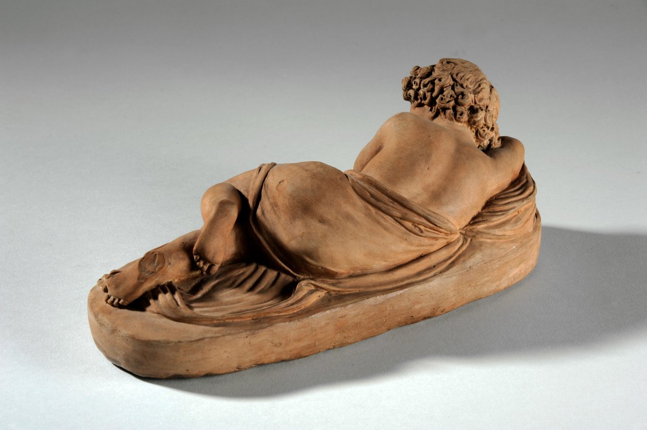 Maquette Margaret Gott számára, mint a Babe in the Wood alkotó: Joseph Gott