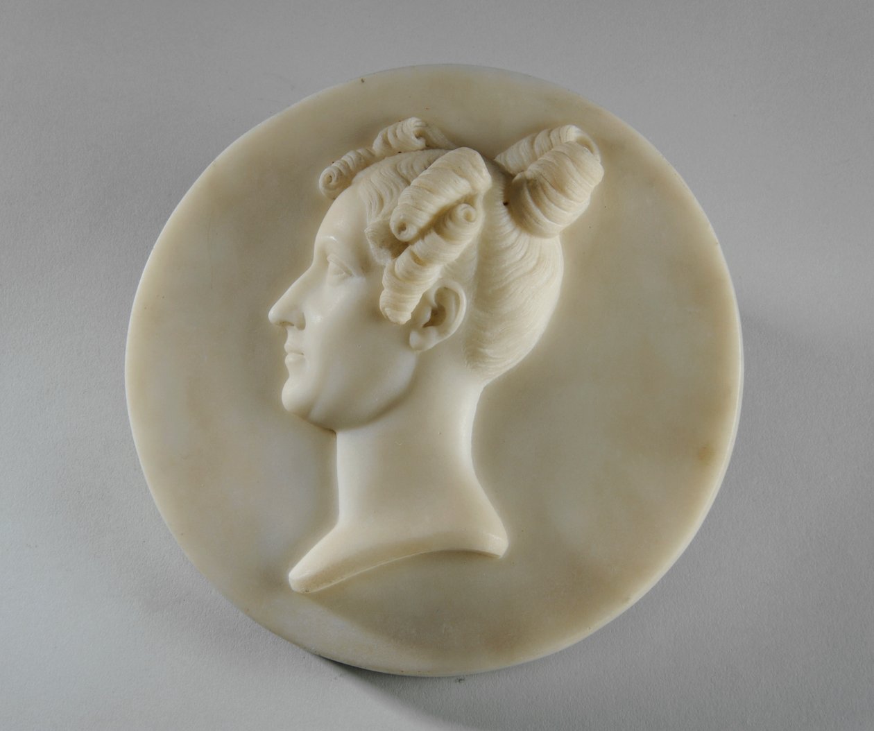 Medallion Margaret Gott asszony portréja alkotó: Joseph Gott