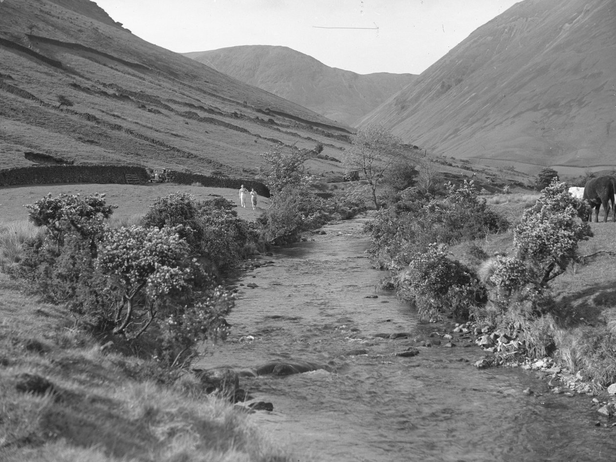 A Wastwater tájban folyó patak alkotó: Joseph Hardman
