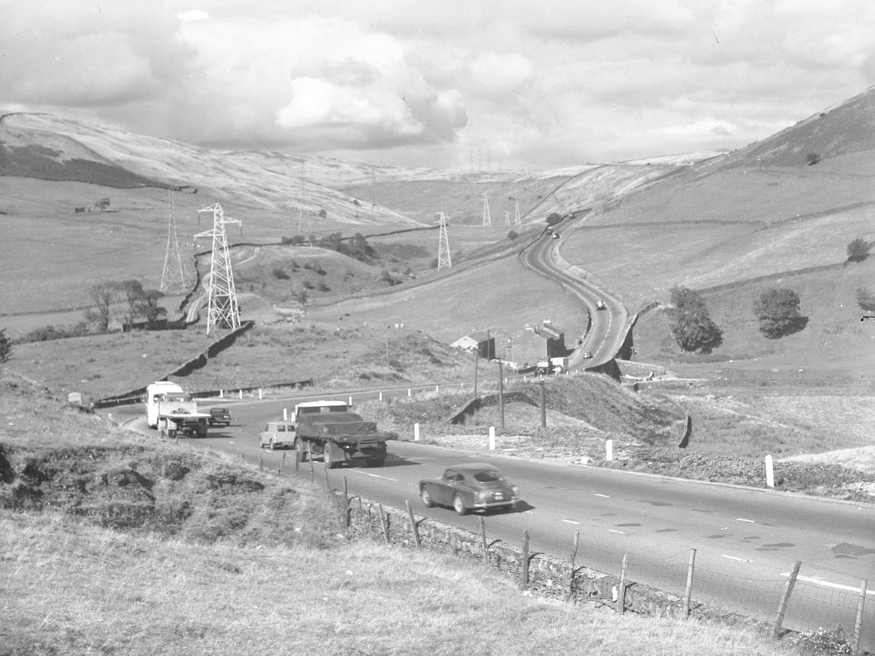 Forgalom a Shap úton alkotó: Joseph Hardman