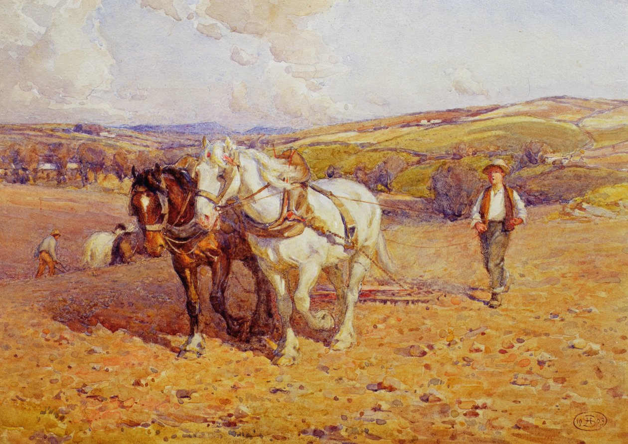 Szántás alkotó: Joseph Harold Swanwick