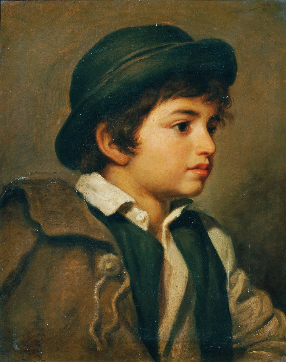 Egy savoyardi fiú mellszobra alkotó: Joseph Hasslwander