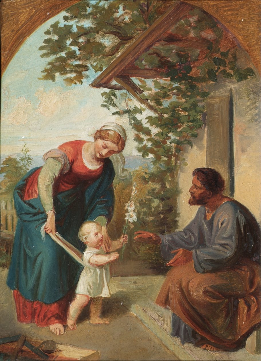 Szent Család alkotó: Joseph Hasslwander