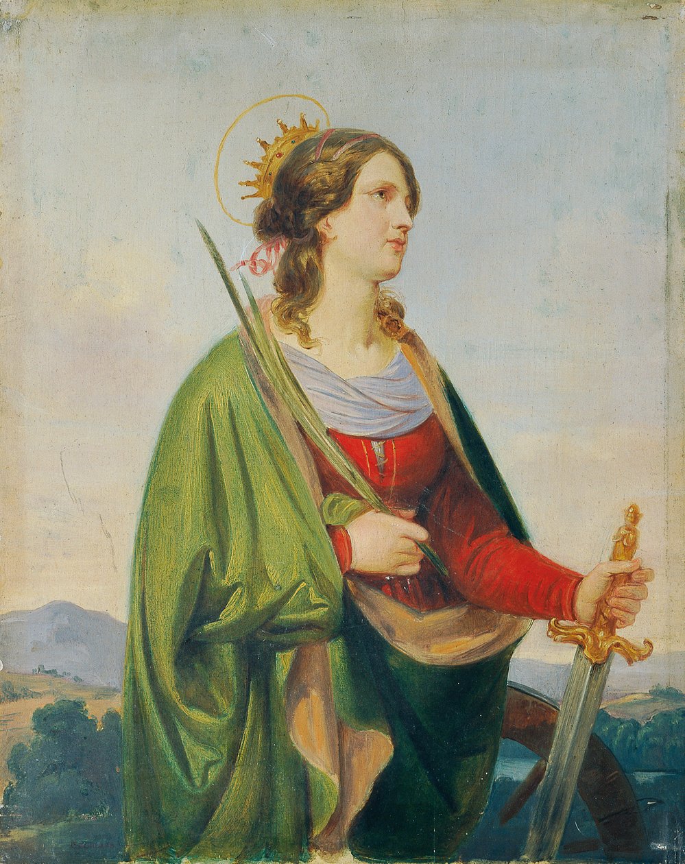 Szent Katalin alkotó: Joseph Hasslwander