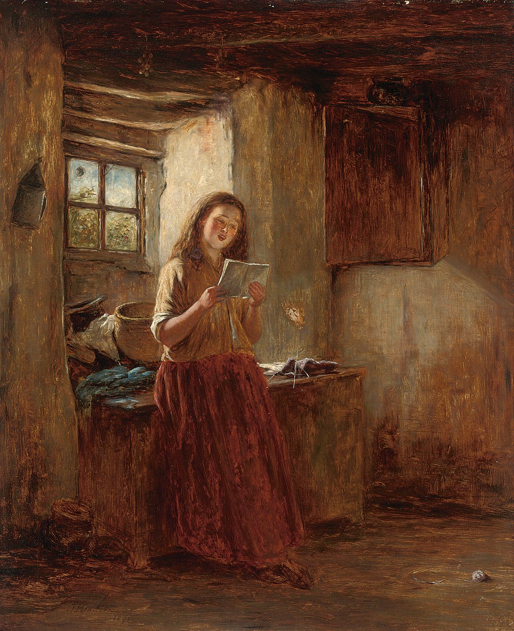 Egy csendes pillanat, 1876 alkotó: Joseph Henderson