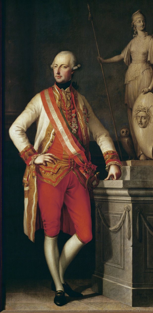 Joseph II, Emperor Holy Roman Empire (festmény, vászon) alkotó: Joseph Hickel
