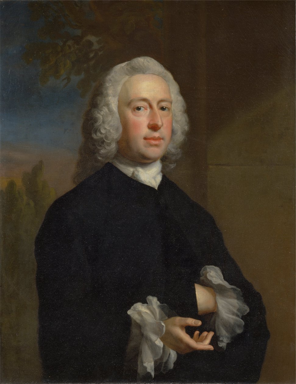 Egy ismeretlen férfi feketében alkotó: Joseph Highmore