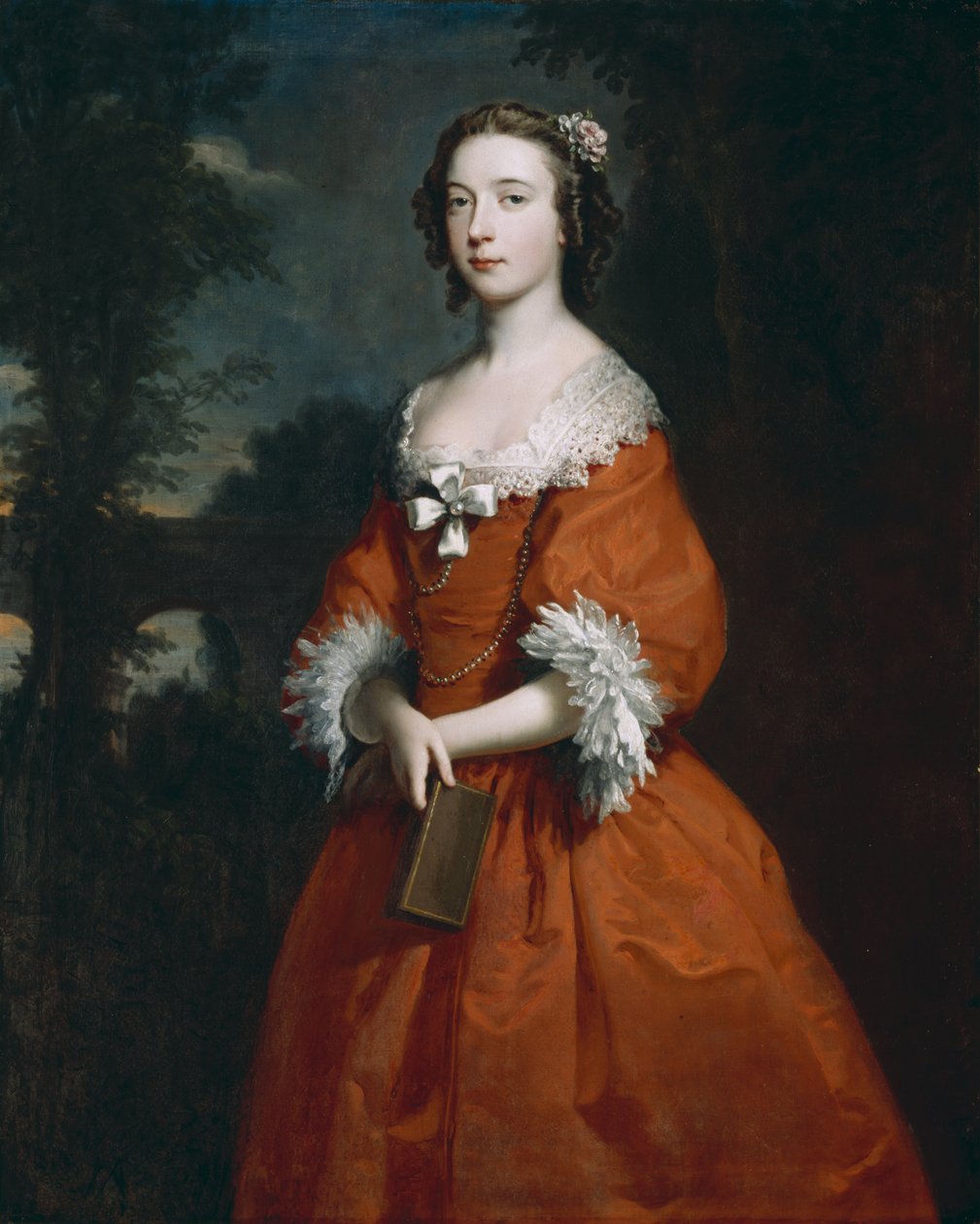 Miss Hamilton, 1735-45 körül alkotó: Joseph Highmore