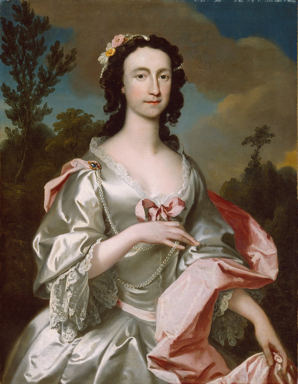 Mrs. Freeman Flower, 1747. alkotó: Joseph Highmore