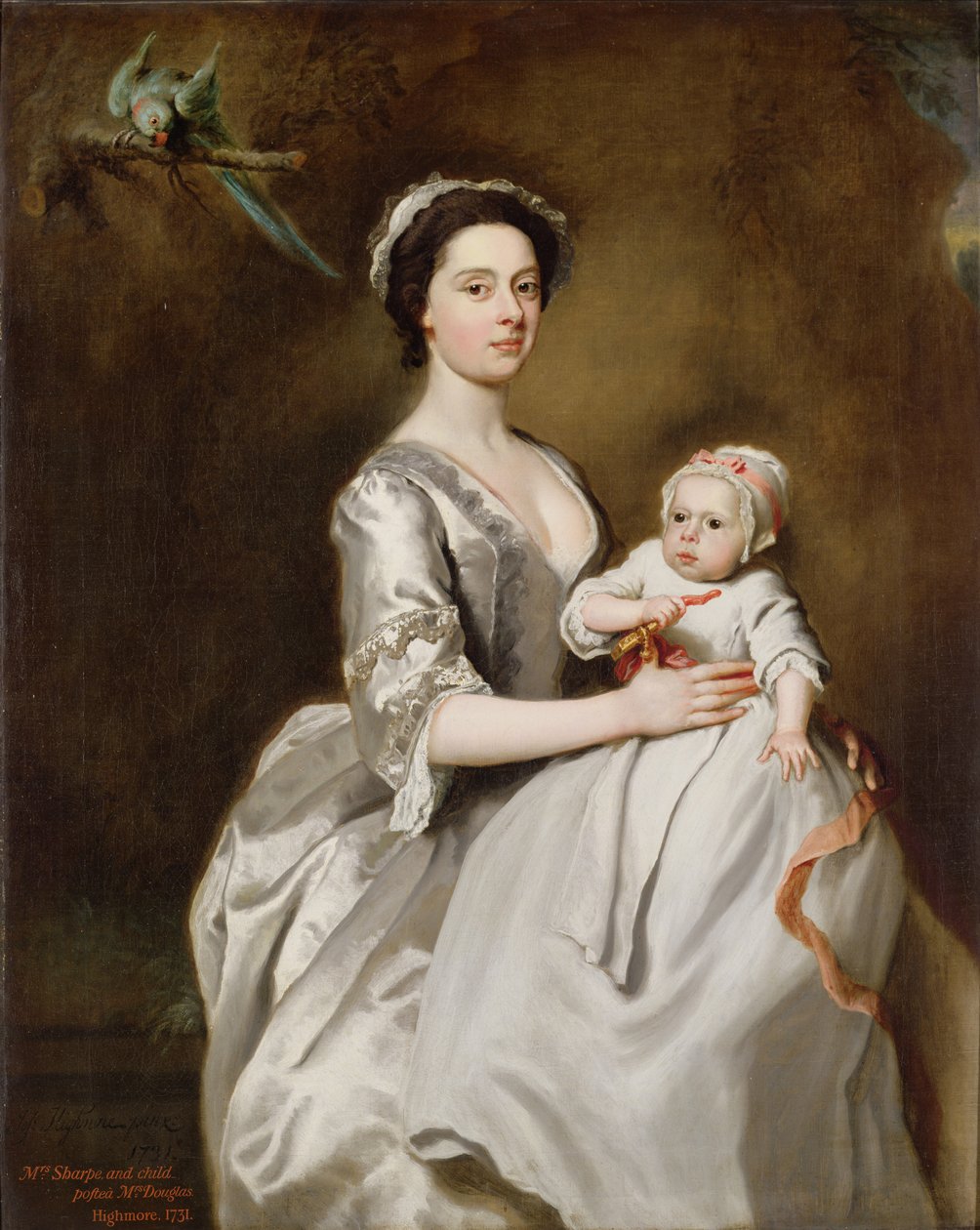 Mrs Sharpe és Child alkotó: Joseph Highmore
