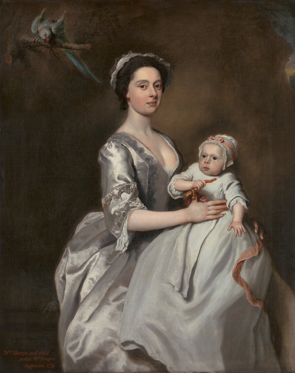 Mrs. Sharpe és gyermeke alkotó: Joseph Highmore