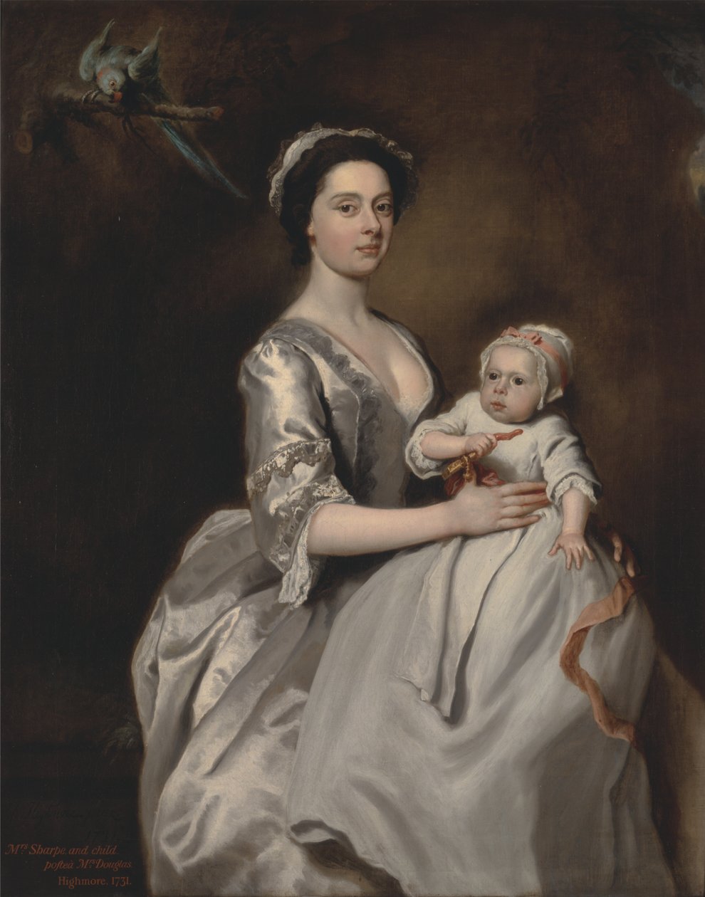 Mrs. Sharpe és gyermeke alkotó: Joseph Highmore