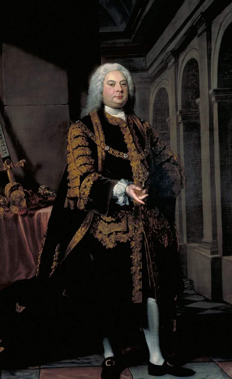 "Sir John Barnard, Lord Mayor 1737", 1738 alkotó: Joseph Highmore