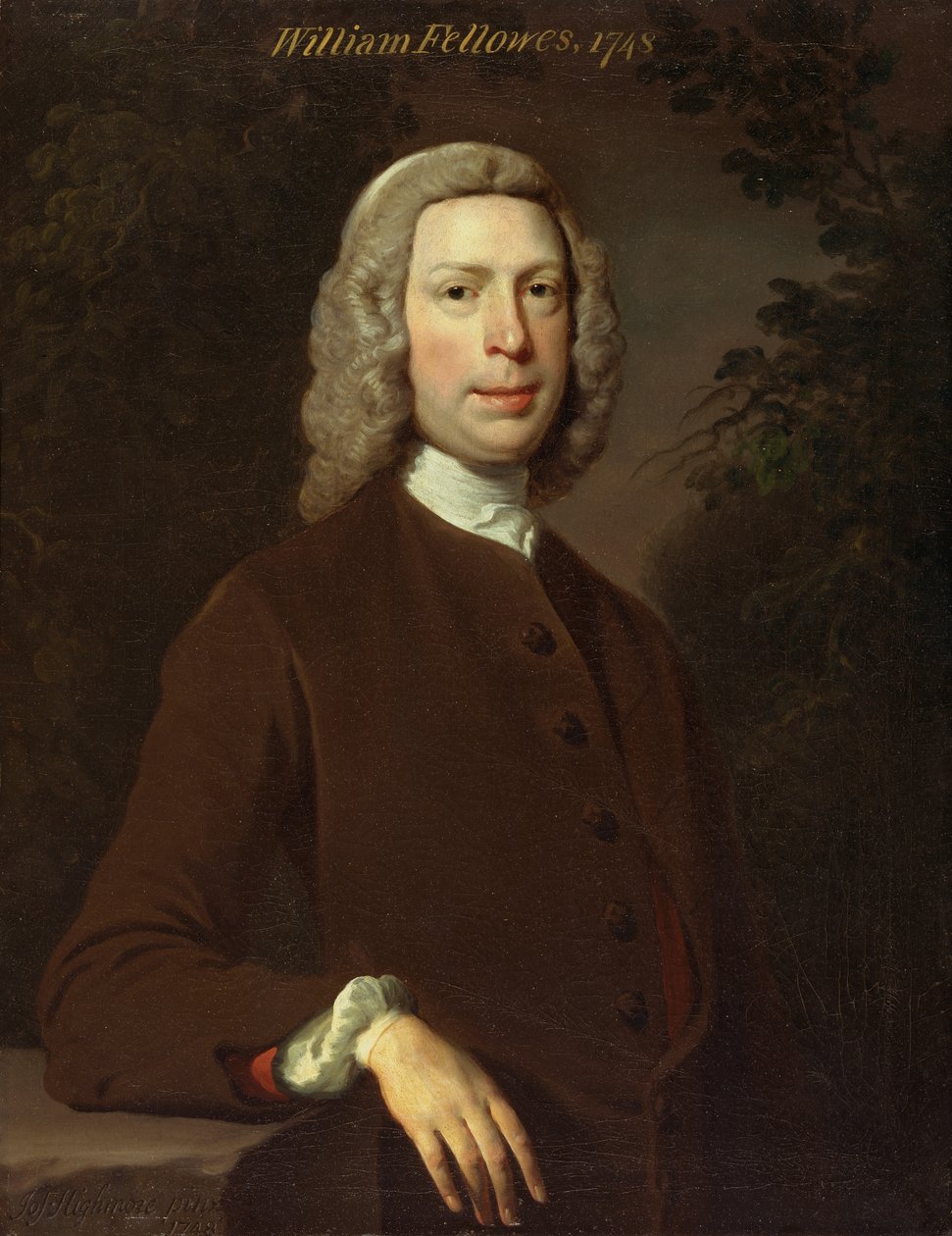 William Fellowes alkotó: Joseph Highmore