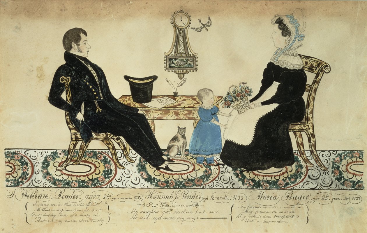 William Pender család alkotó: Joseph Hilliard Davis
