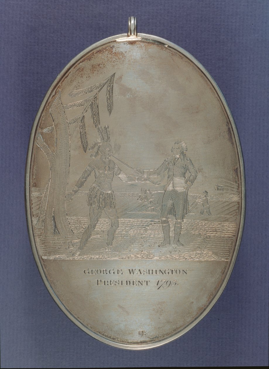 Békeérem, 1793 (ezüst) alkotó: Joseph II Richardson