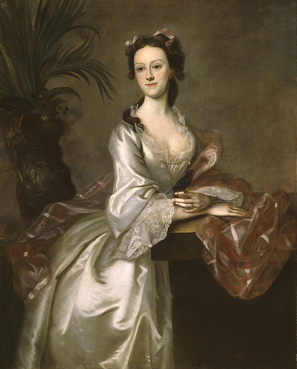 Pigott Jánosné portréja, 1752 körül alkotó: Joseph Jonathan Blackburn