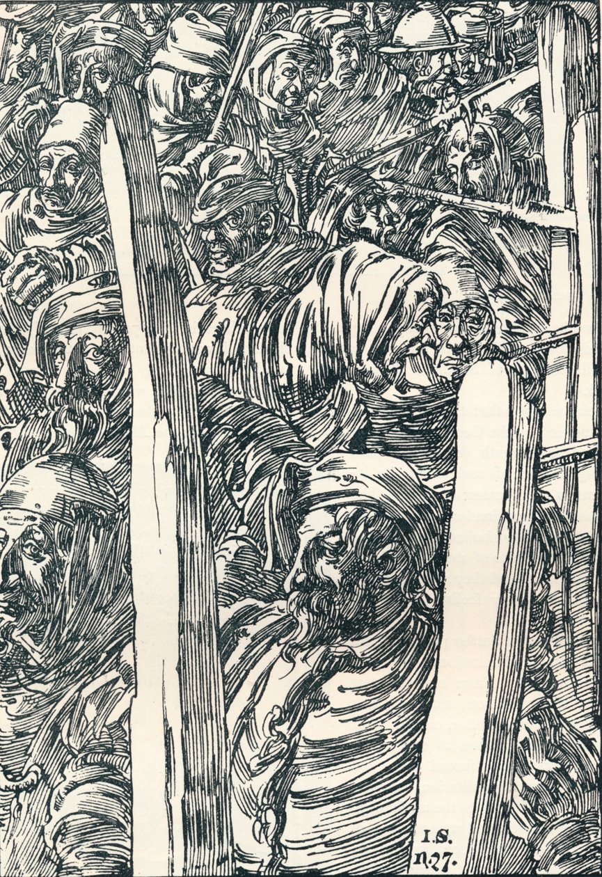 „A parasztok lázadása”, 1895 alkotó: Joseph Kaspar Sattler