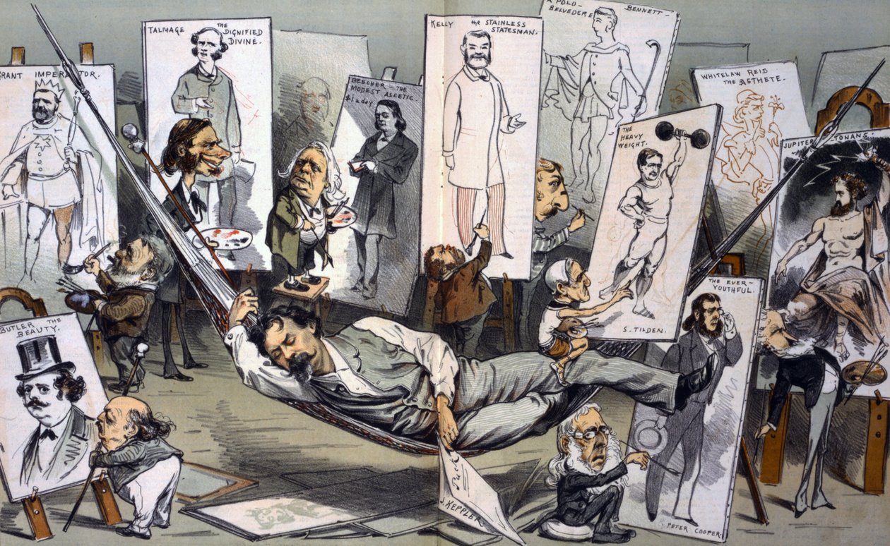 Egy nyár közepi nap álma Joseph Ferdinand Keppler 1838-1894 alkotó: Joseph Keppler