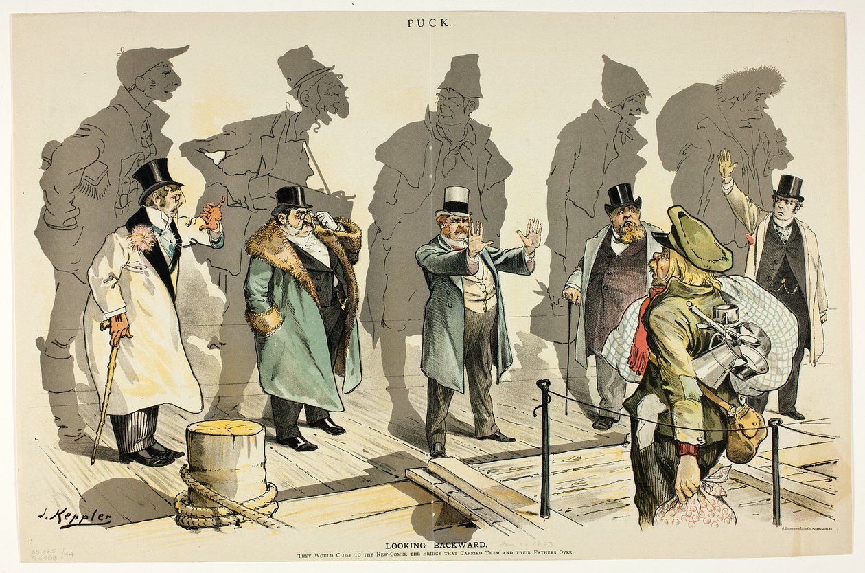 Looking Backward, a Pucktól alkotó: Joseph Keppler