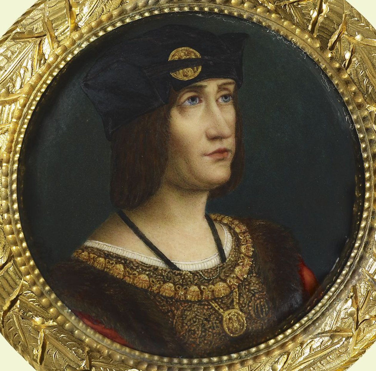 XII. Lajos francia király 1498-1515 portréja alkotó: Joseph Lee