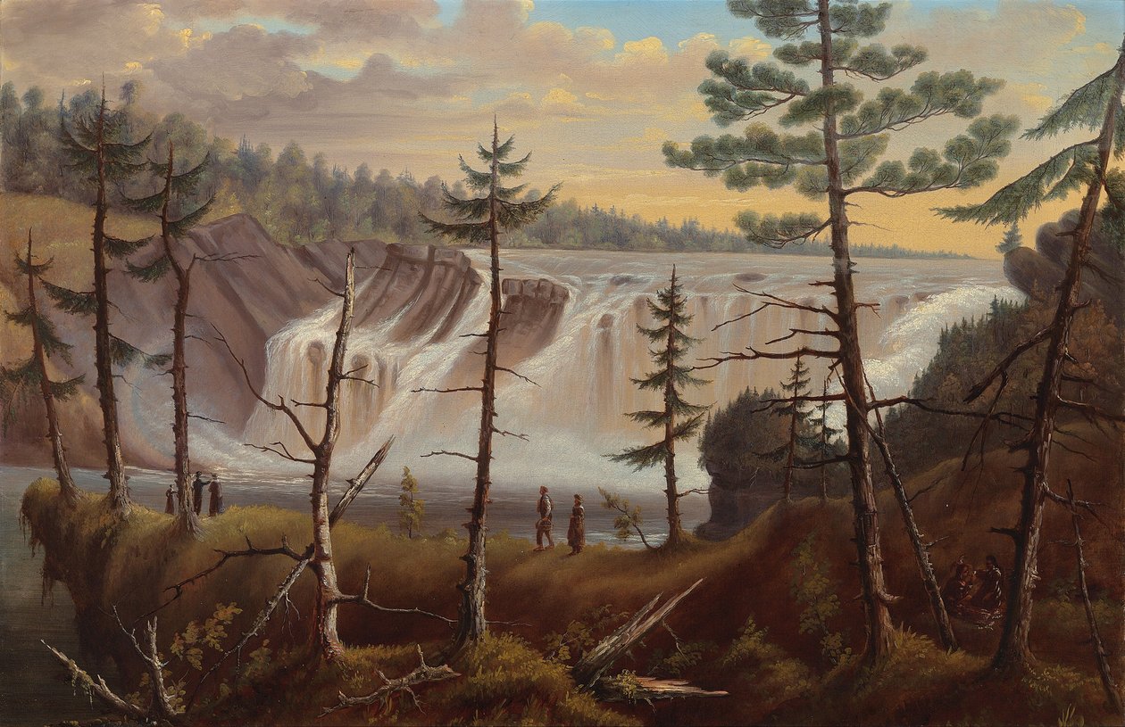 A Chaudière-vízesés alkotó: Joseph Légaré