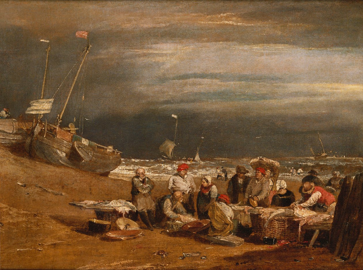 Halpiac a tengerparton, 1802-04 körül alkotó: Joseph Mallord William Turner