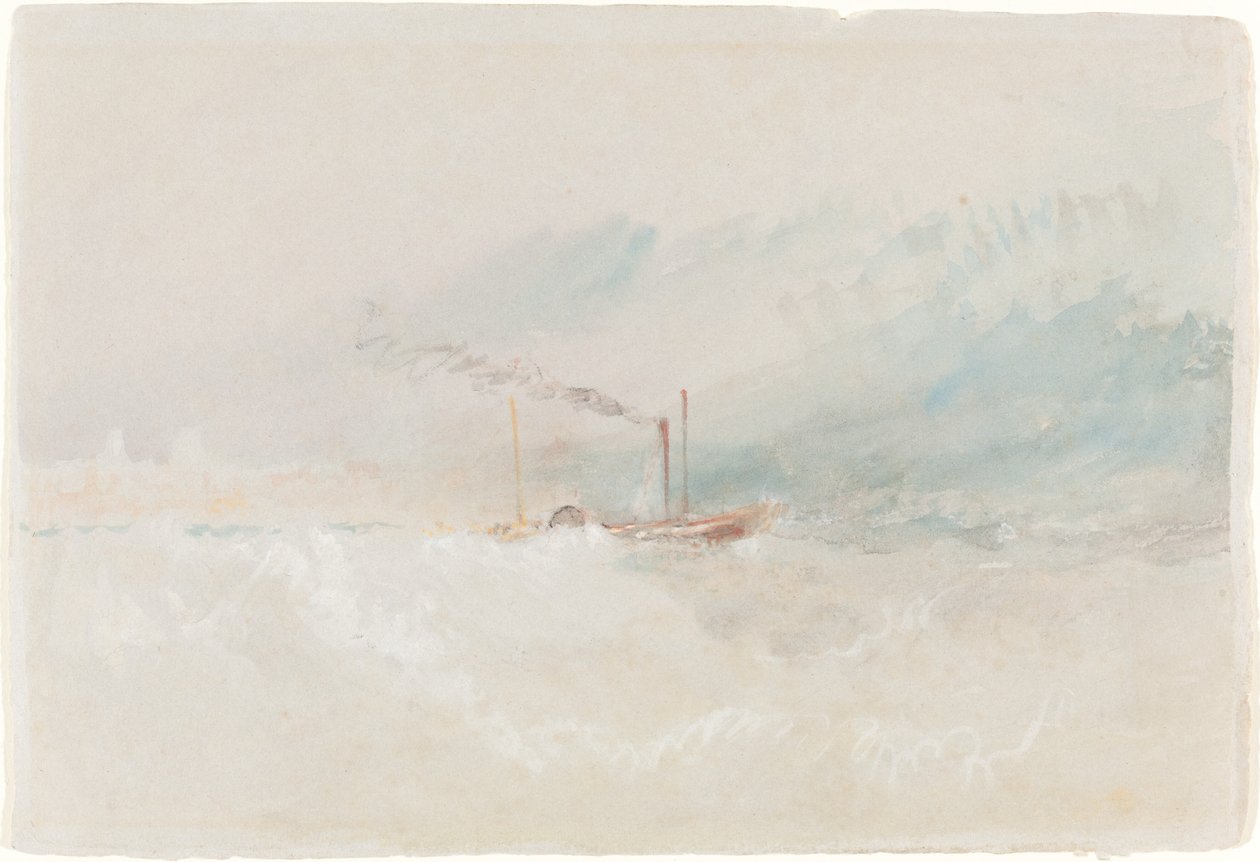 Csomaghajó Doverből alkotó: Joseph Mallord William Turner