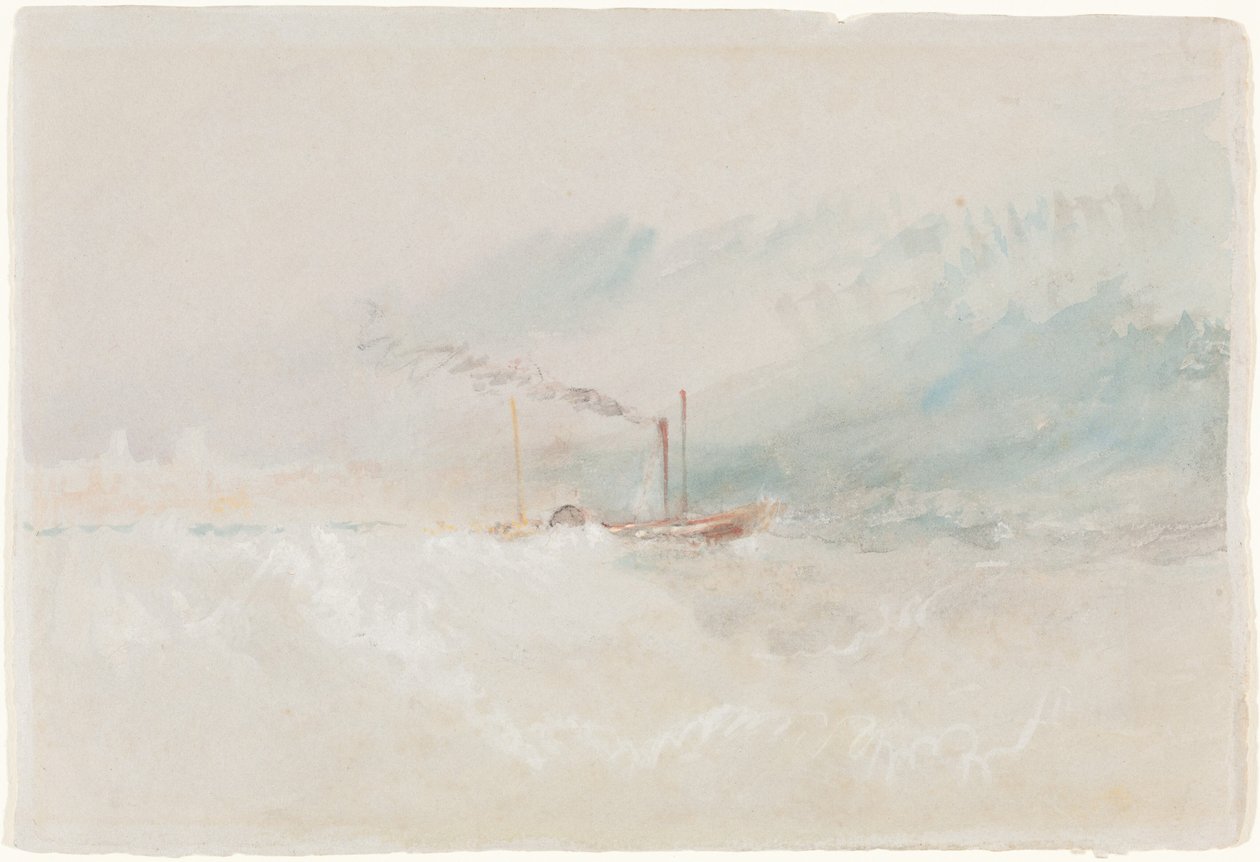 Egy csomagszállító hajó Dover közelében alkotó: Joseph Mallord William Turner