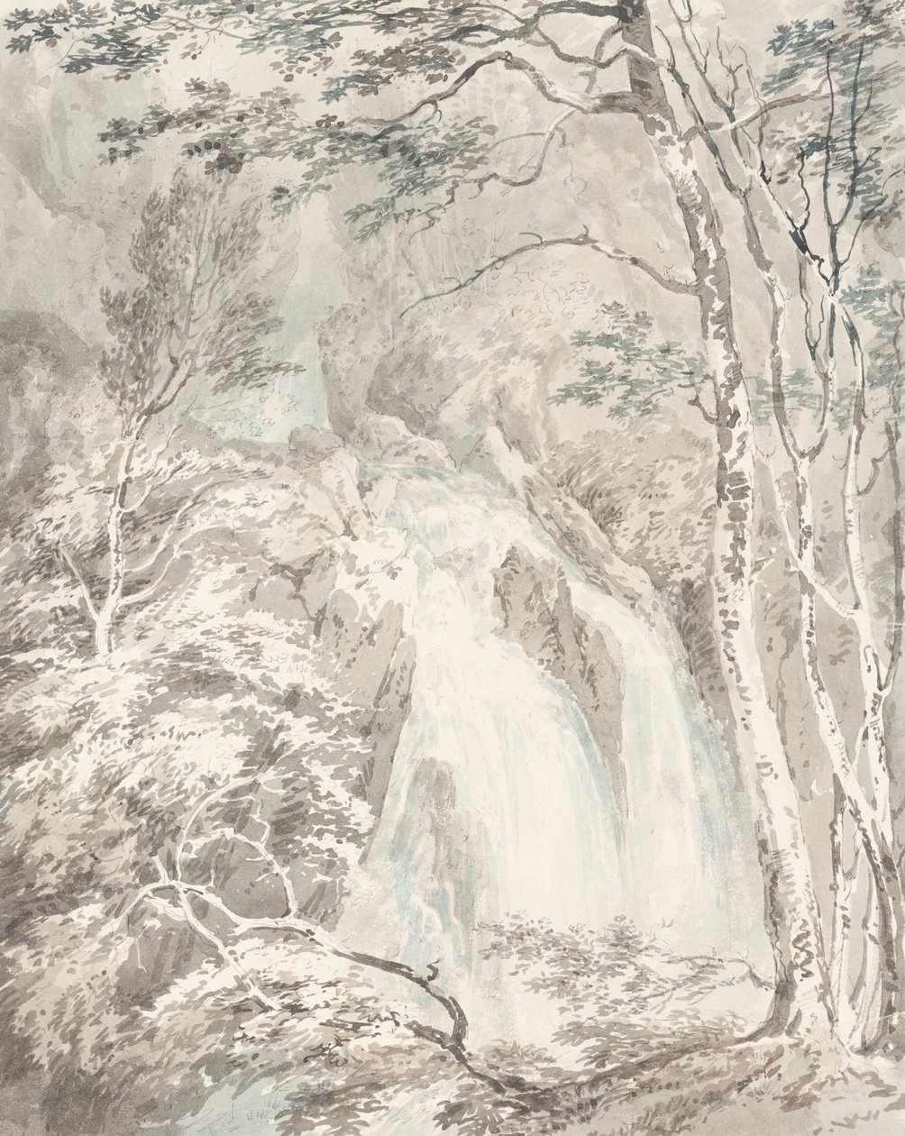 Vízesés alkotó: Joseph Mallord William Turner