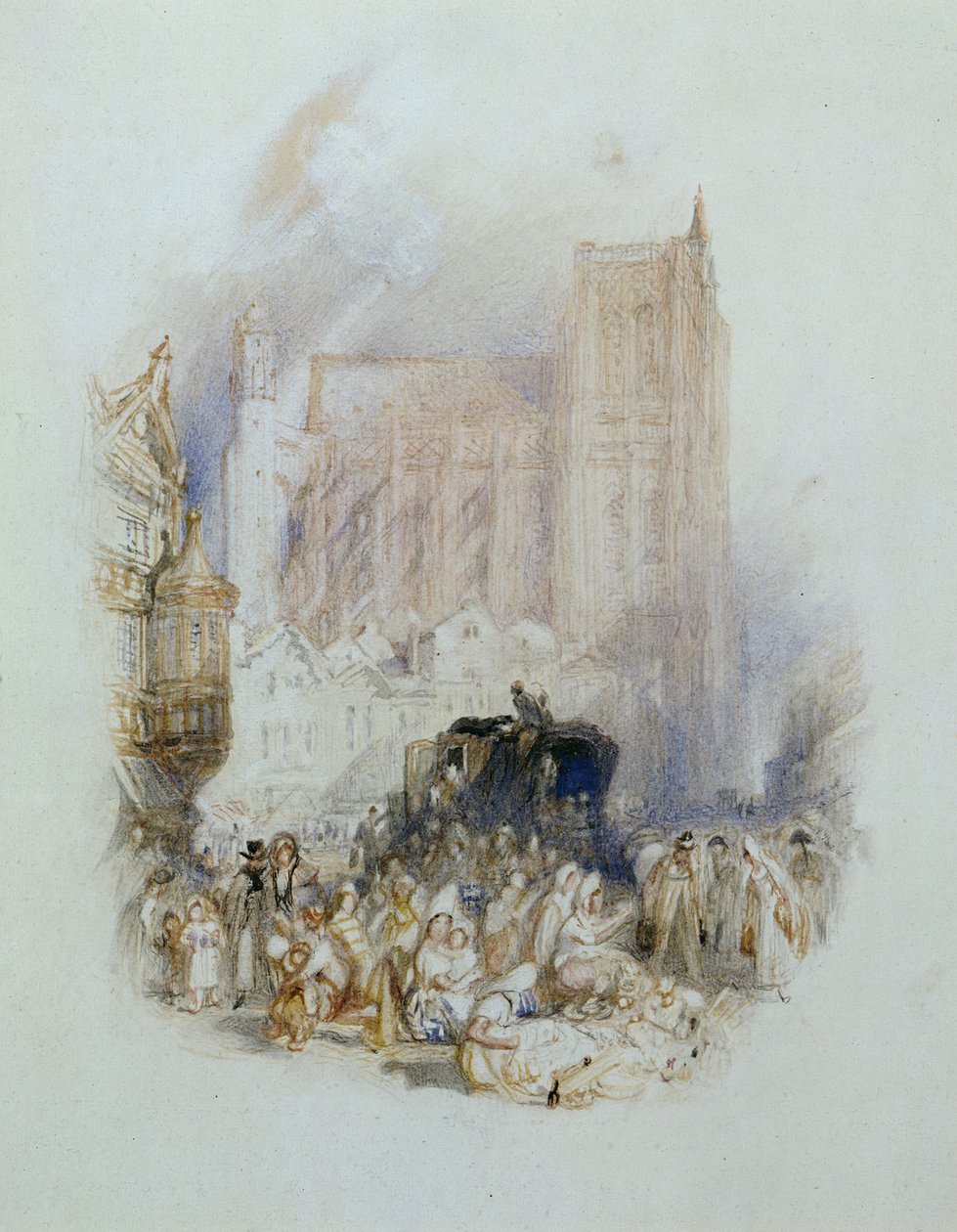 Abbeville alkotó: Joseph Mallord William Turner