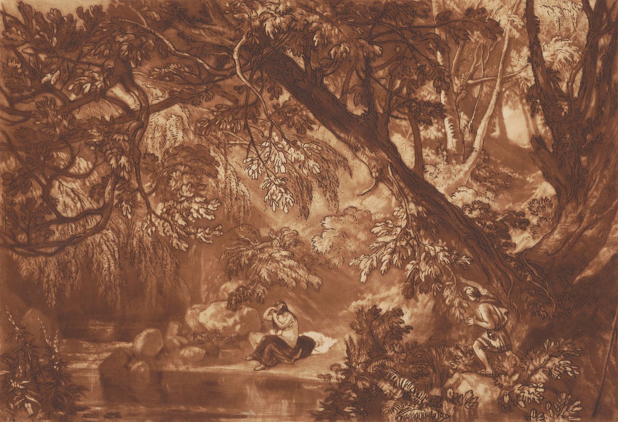 Aesacus és Hesperie alkotó: Joseph Mallord William Turner