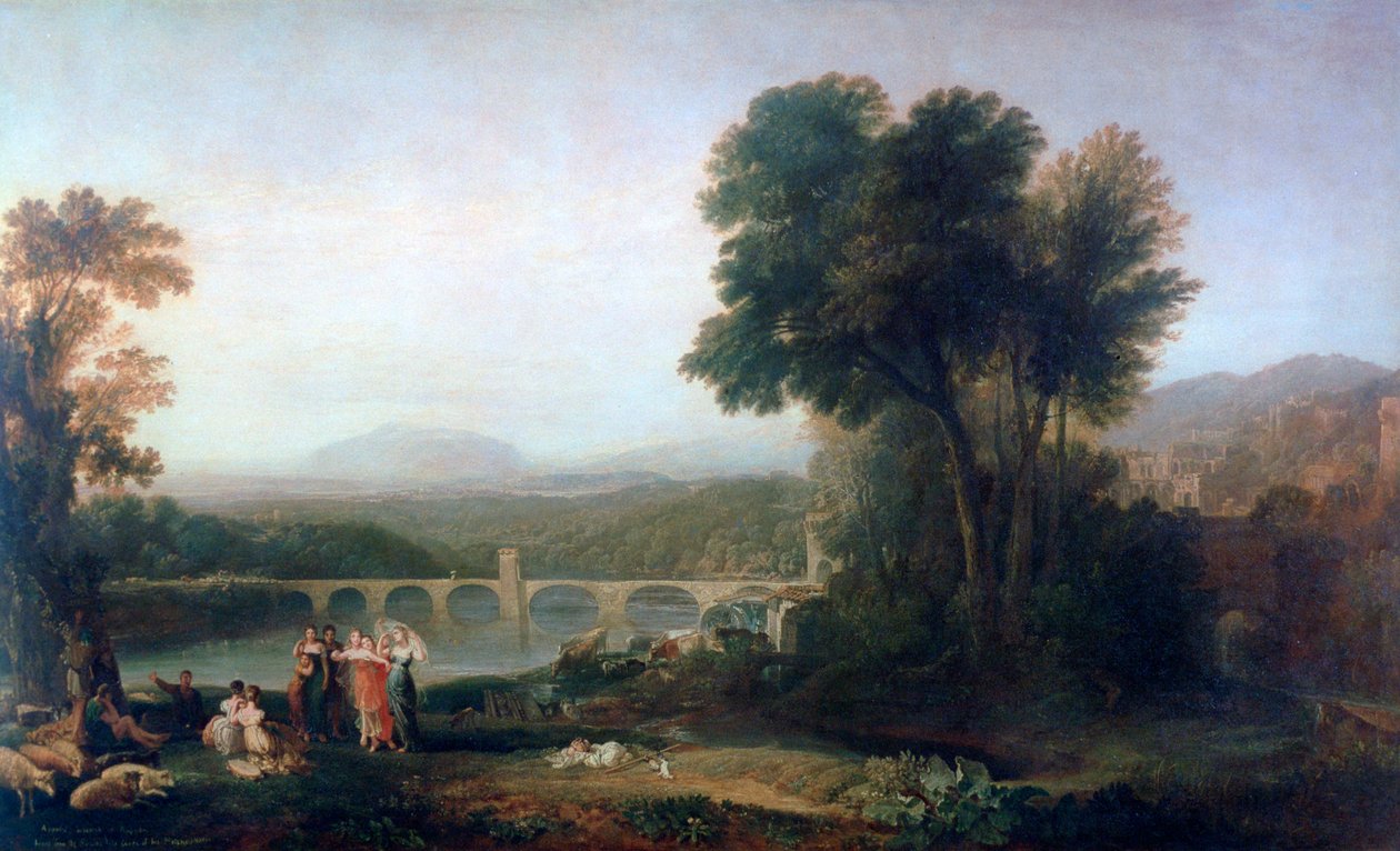 Apullia Appullust keresve, 1814 alkotó: Joseph Mallord William Turner