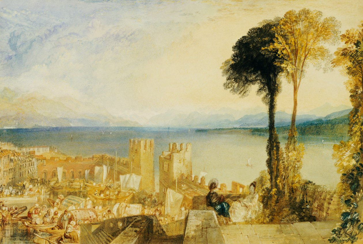 Arona, Maggiore-tó alkotó: Joseph Mallord William Turner