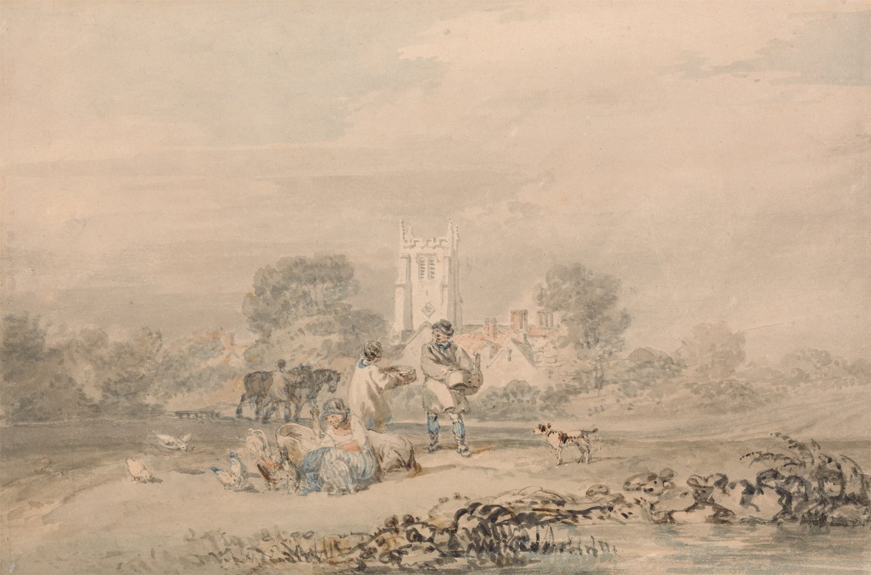 Őszi gabonavetés alkotó: Joseph Mallord William Turner