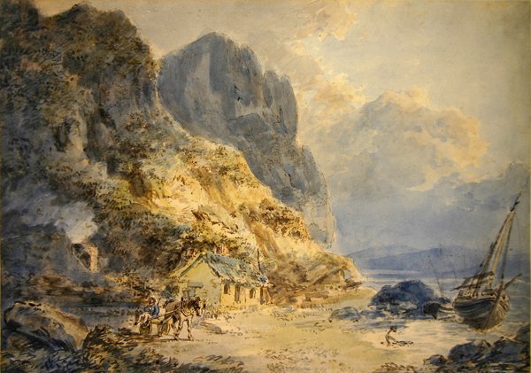 Avon (akvarell papíron) alkotó: Joseph Mallord William Turner