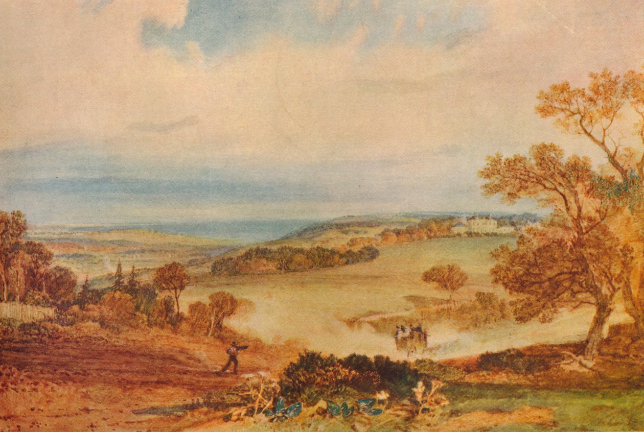 Beauport, Bexhill közelében, 1810 alkotó: Joseph Mallord William Turner