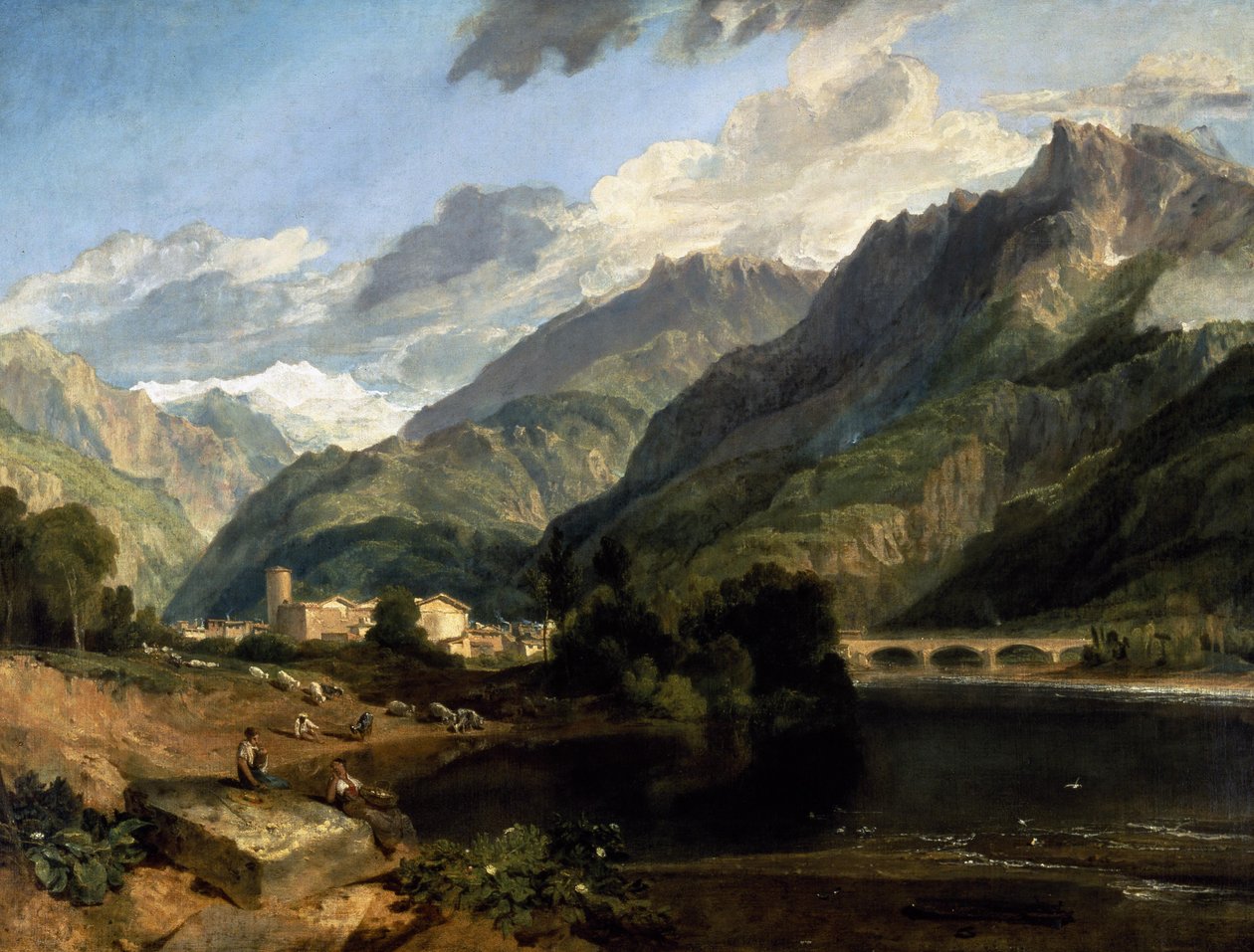 Bonneville, Savoy alkotó: Joseph Mallord William Turner