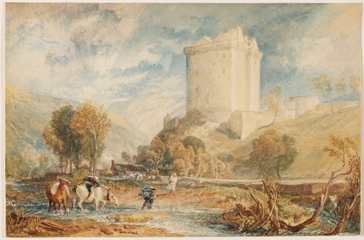 Borthwick vára alkotó: Joseph Mallord William Turner