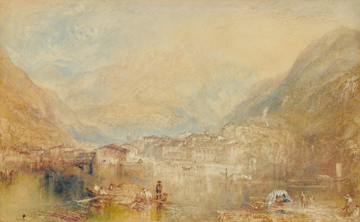 Brunnen a Vierwaldstätti-tótól alkotó: Joseph Mallord William Turner